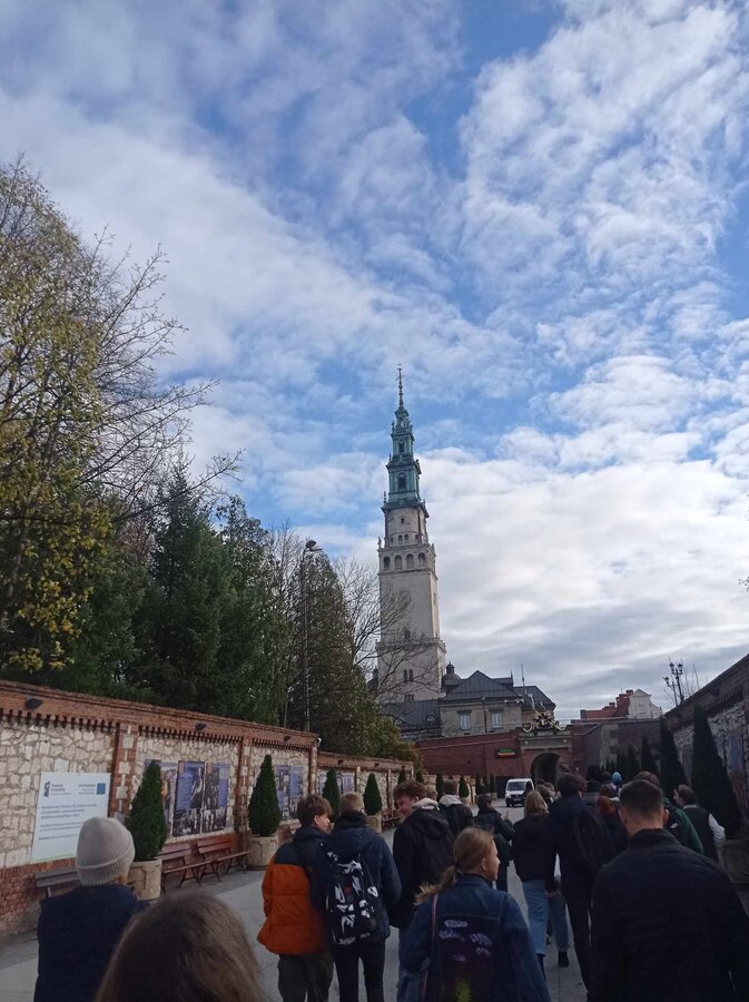 Maturzyści na Jasnej Górze