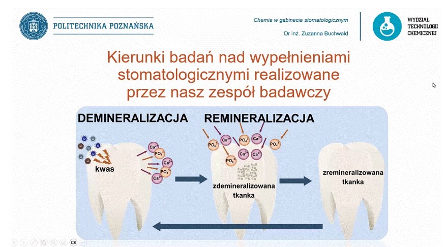 Wykład otwarty „Chemia w gabinecie stomatologicznym” 