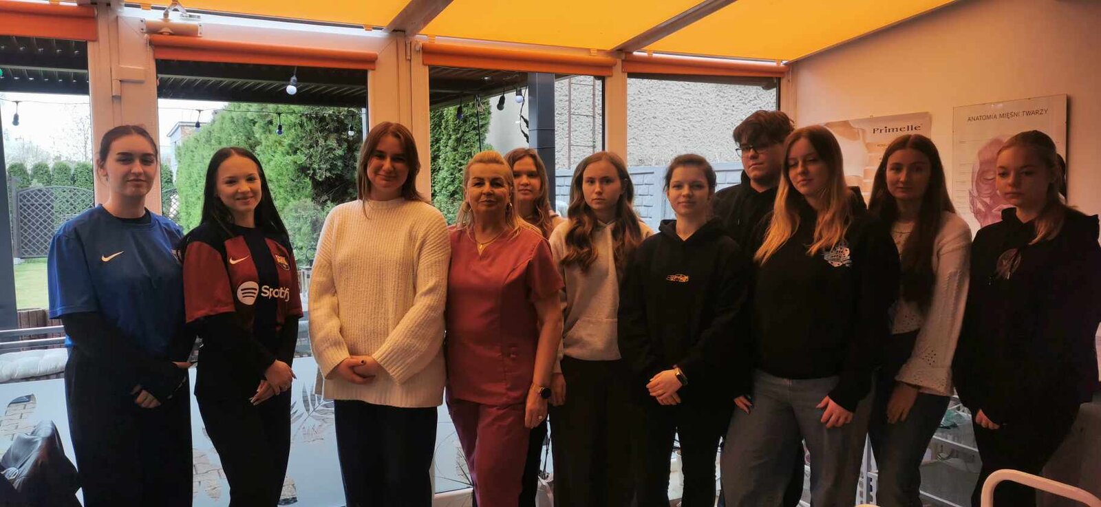 Wizyta klasy IV a w Policealnej Szkole Kosmetycznej