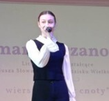 Dagmara Ojrzanowska finalistką Ogólnopolskiego Konkursu Recytatorskiego Poezji Marii Pawlikowskiej – Jasnorzewskiej