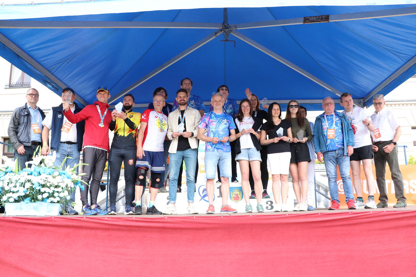 Klasyfikacja Absolwentów podczas XVII  Hunters Grodziskiego Półmaratonu Słowaka