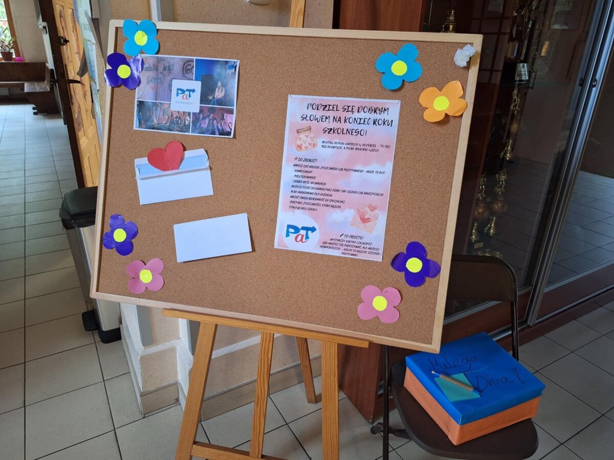 Akcja „Podziel się dobrym słowem na koniec roku szkolnego”
