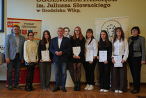 Wręczenie stypendiów Rady Powiatu