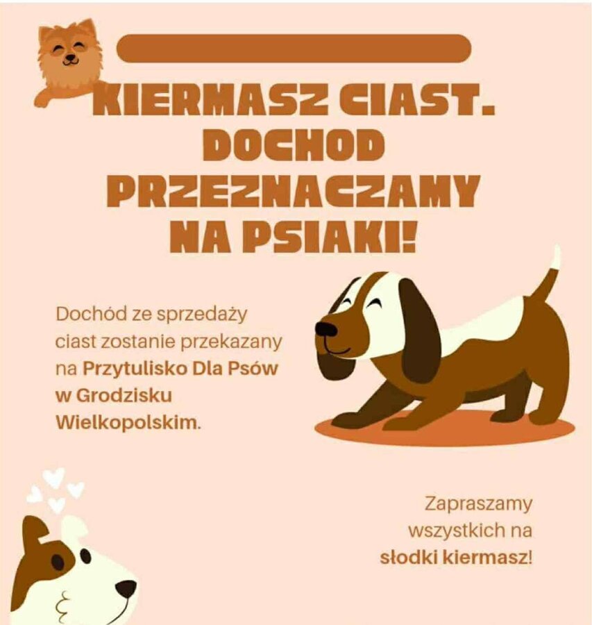 Uczniowie z Grodziska Wielkopolskiego z Sercem dla Czworonogów