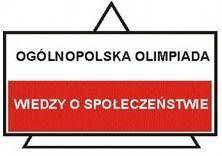 XI Ogólnopolska Olimpiada Wiedzy o Społeczeństwie - etap szkolny
