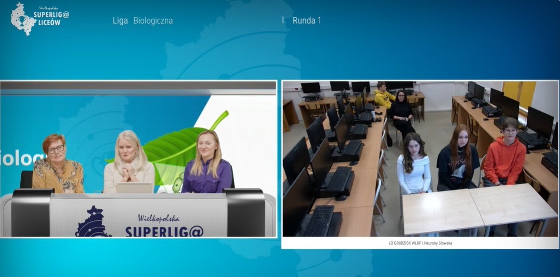 I mecz Wielkopolskiej Super Ligi Liceów z biologii