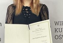 Wybitni wśród najlepszych  Stypendium Prezesa Rady Ministrów dla Zofii Skrzypczak