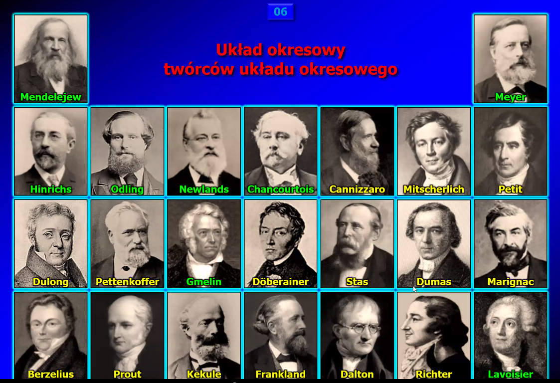 „Układ okresowy pierwiastków chemicznych, czyli jak szukać wiedzy między wierszami…”