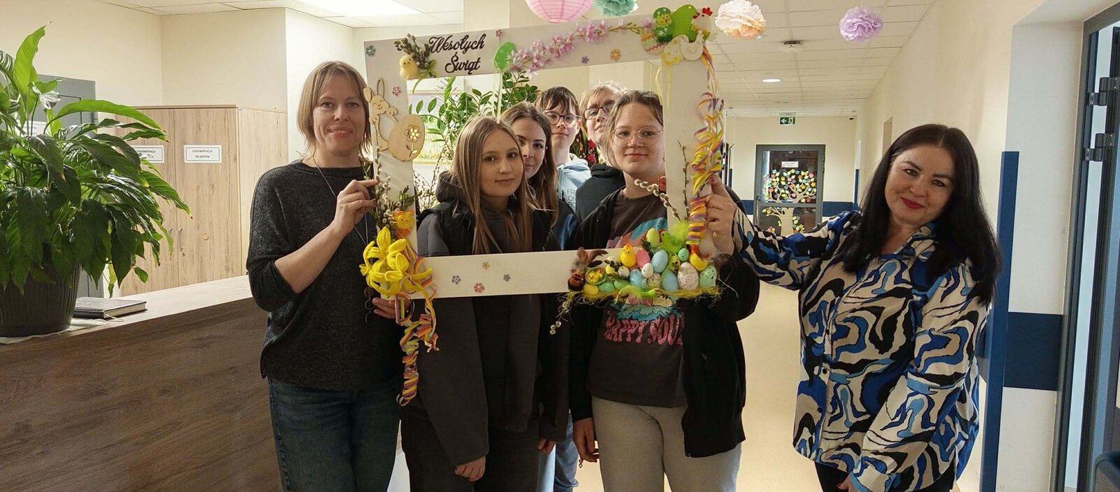 Wielkanocne spotkanie z seniorami w Zakładzie Pielęgnacyjno – Opiekuńczym w grodziskim szpitalu.